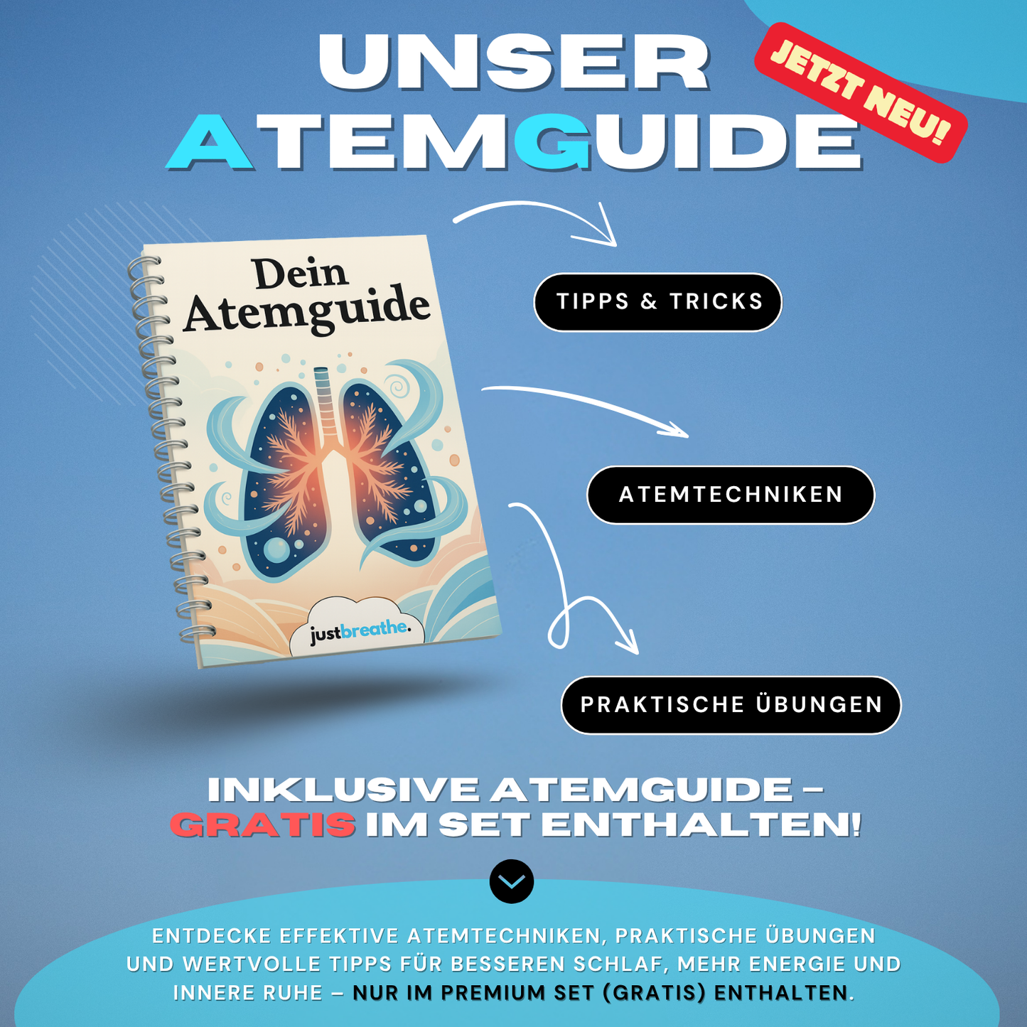JustBreathe® Magnetischer NasenClip