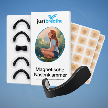 JustBreathe® Magnetischer NasenClip